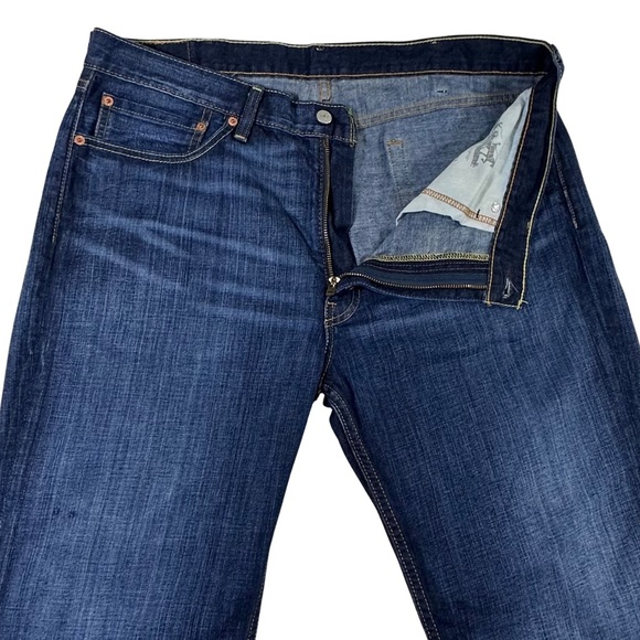 Levi's 514 38-32 Men's Jeans Straight Leg 100% Cotton - Picture 4 of 7